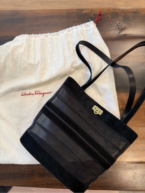 Salvatore Ferragamo Handbags - Salvatore Ferragamo vintage tote